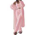 Women's winter pajamas three piece set Women's winter pajamas three piece set