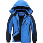 Blue Boy's Waterproof Ski Jacket Warm Winter Snow Coat Fleece Snowboarding Jackets Thick Hooded Windproof Raincoat Blue Boy's Waterproof Ski Jacket Warm Winter Snow Coat Fleece Snowboarding Jackets Thick Hooded Windproof Raincoat