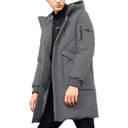 Men's Winter Coats Water-Repellent Windproof Thicken Parkas Long Hooded Padded Puffer Jacket Men's Winter Coats Water-Repellent Windproof Thicken Parkas Long Hooded Padded Puffer Jacket