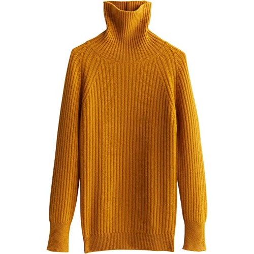Ginger Women's Turtleneck Fall Winter Long Sleeve Loose Pure Merino Wool Warm Soft Knitted Pullover Sweater Ginger Women's Turtleneck Fall Winter Long Sleeve Loose Pure Merino Wool Warm Soft Knitted Pullover Sweater