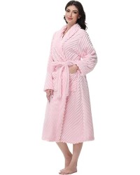 Premium Robes for Women - Super Soft Cozy Fleece Womens Robe Plush Long 